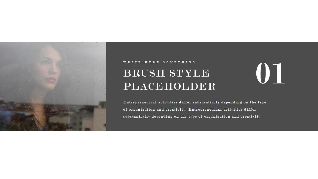 棕色创意欧美风企业宣传项目展示ppt模板