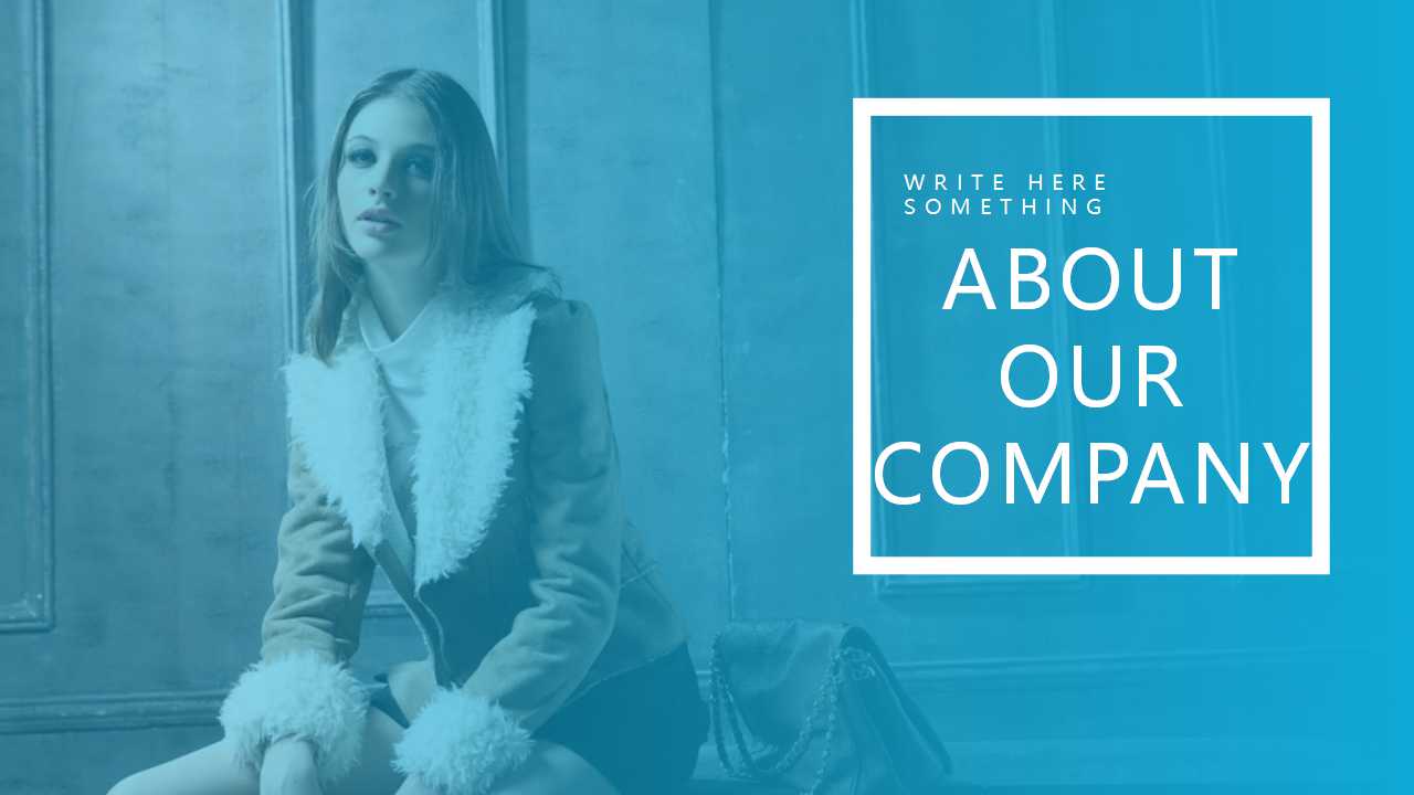 蓝色欧美简约大气商务工作汇报总结ppt模板