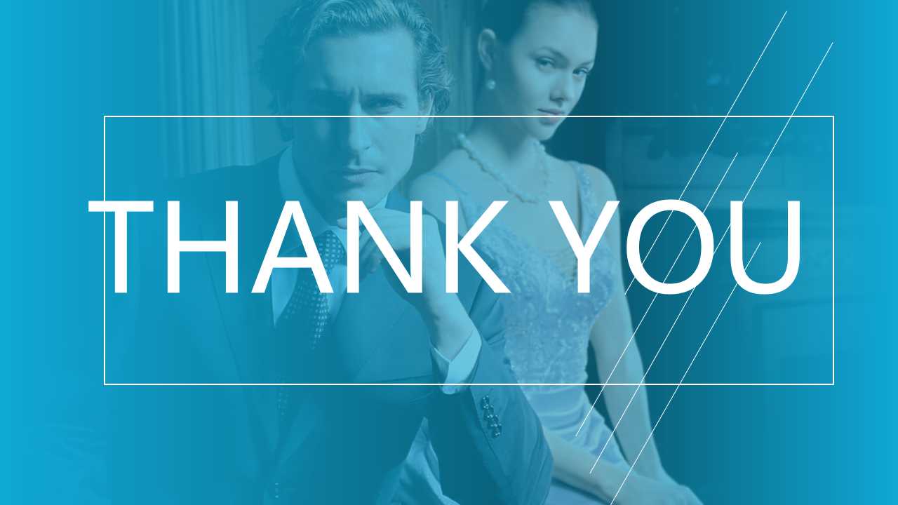 蓝色欧美简约大气商务工作汇报总结ppt模板