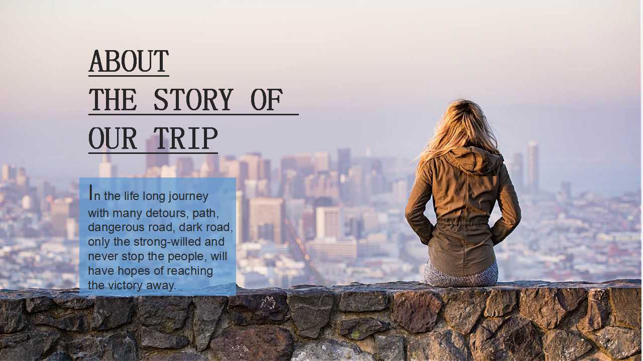 清新唯美欧美风工作总结汇报ppt模板