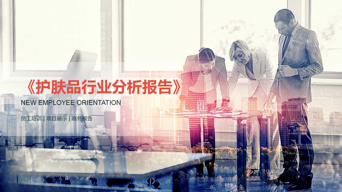 《护肤品行业分析报告》PPT课件