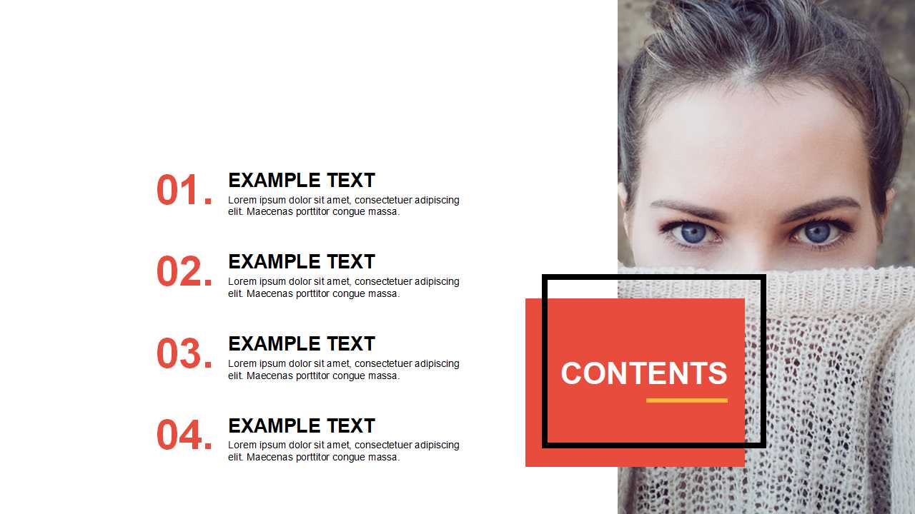 简约大气红色欧美风保护儿童公益ppt模板