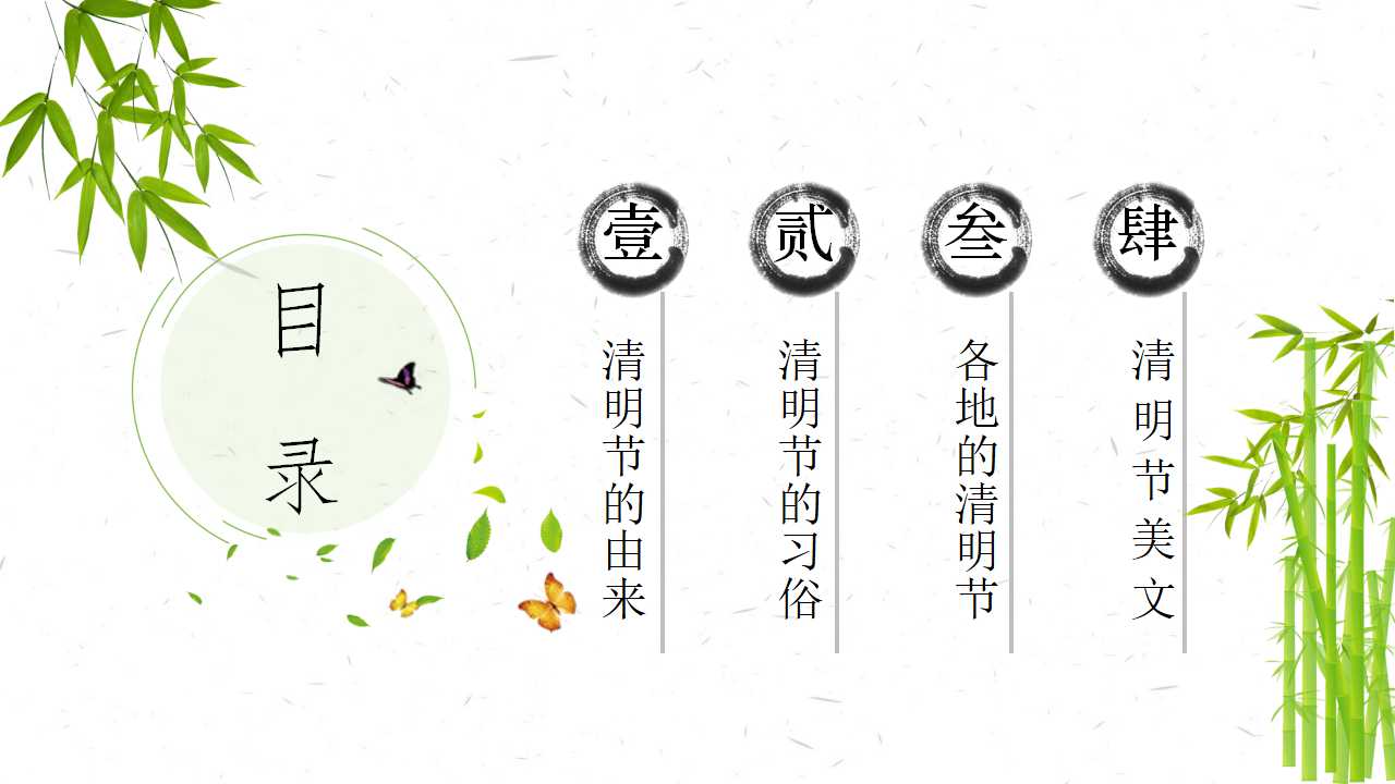 清明节主题班会ppt课件