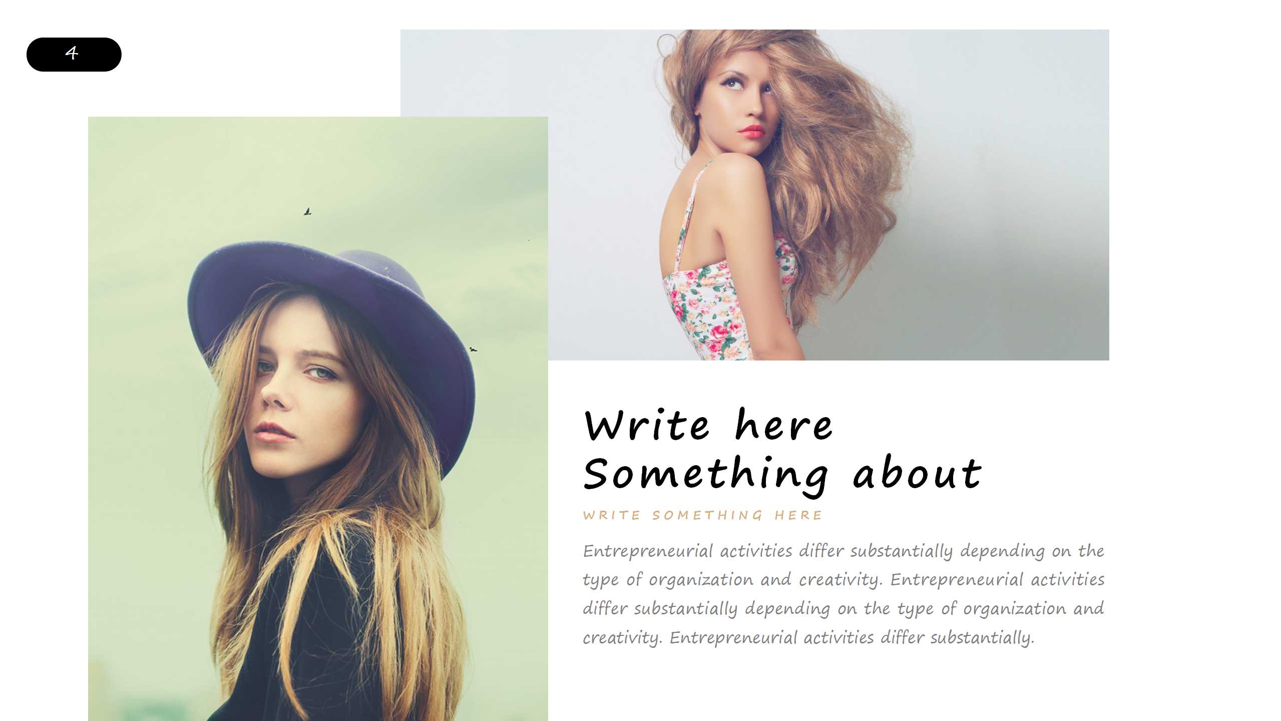 欧美风商务ppt模板