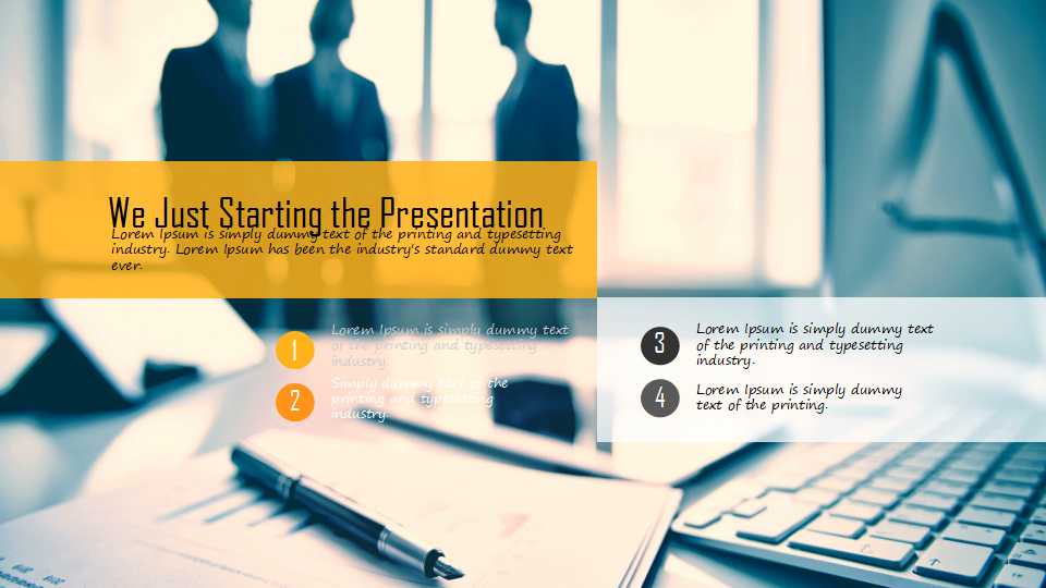 个性欧美范橙色总结PPT模板