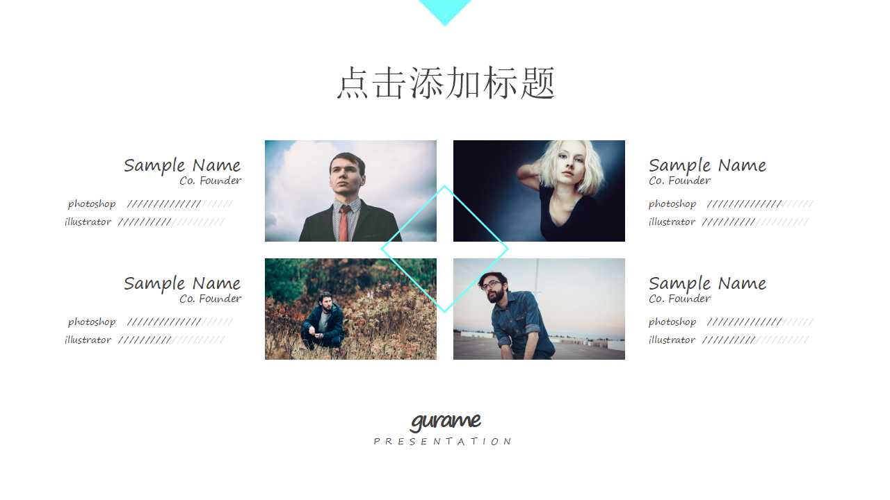 欧美移动互联网PPT模板