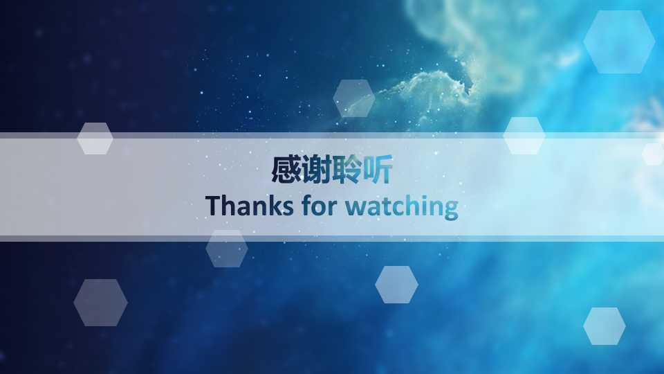 深蓝色简约欧美风医学汇报ppt模板