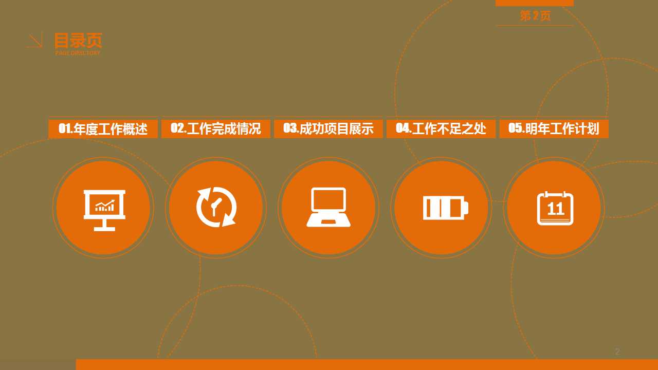 抽象商务－商务PPT模板