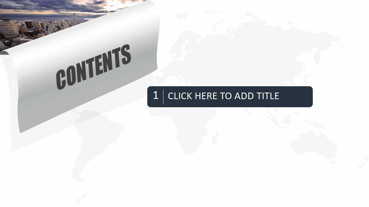 欧美英文简约商务通用ppt模板