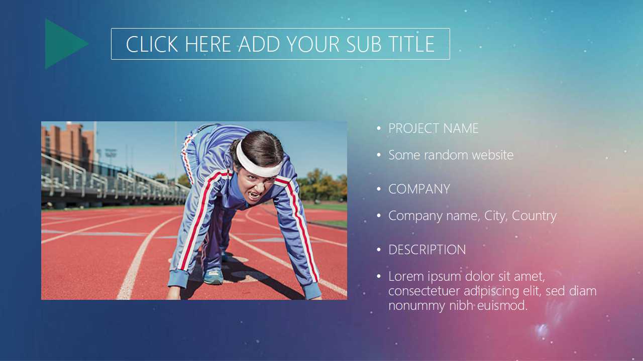 创意线条欧美风ppt模板下载