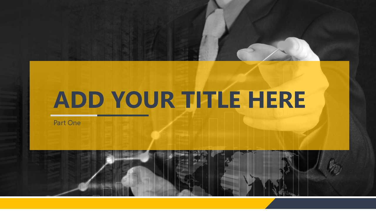 时尚创意精美欧美风夜景ppt模板