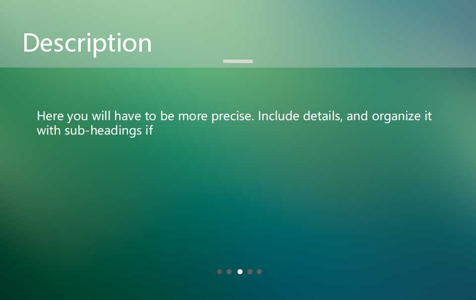 简洁漂亮欧美风美容海报ppt模板