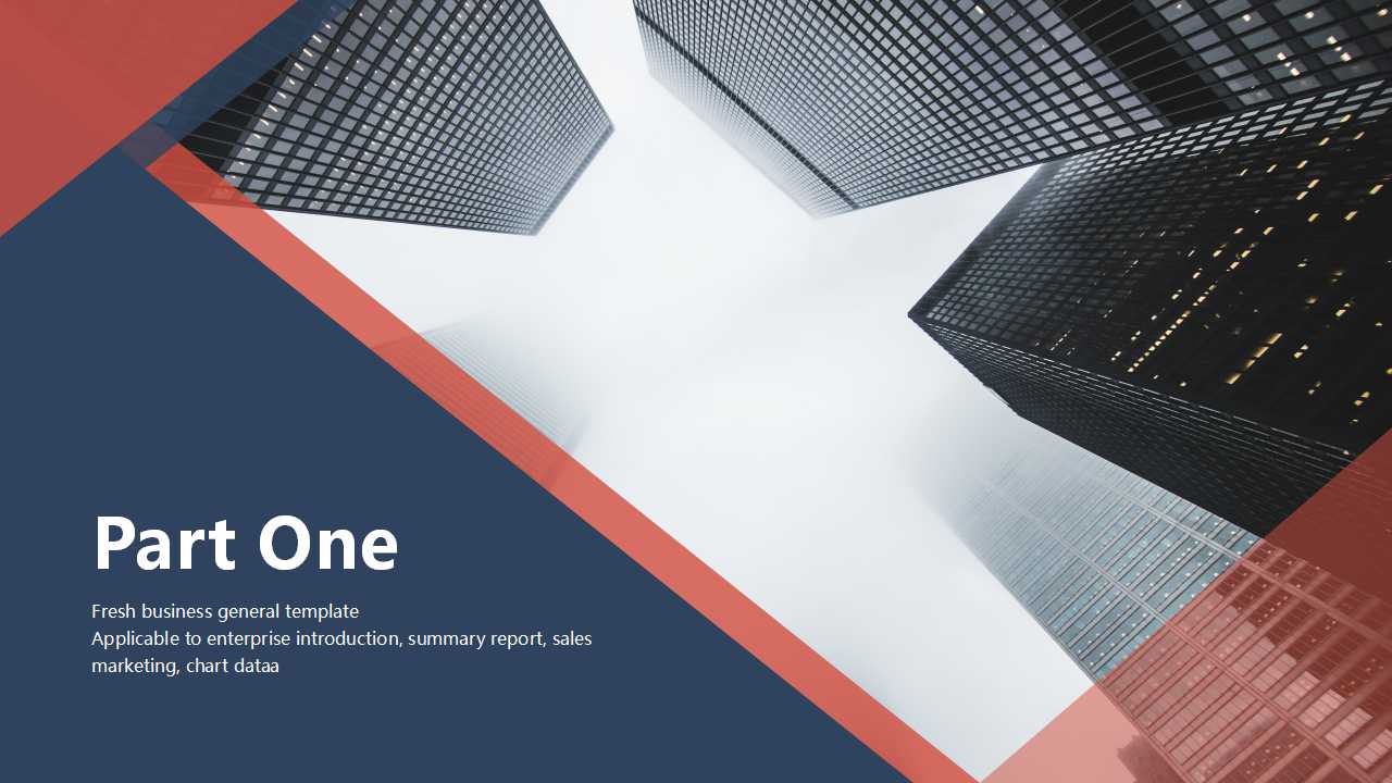 创意简约英文商务欧美风ppt模板