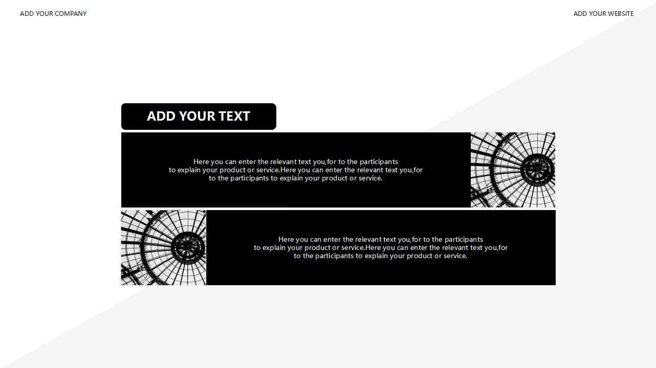 都市风格国外商务PPT模板