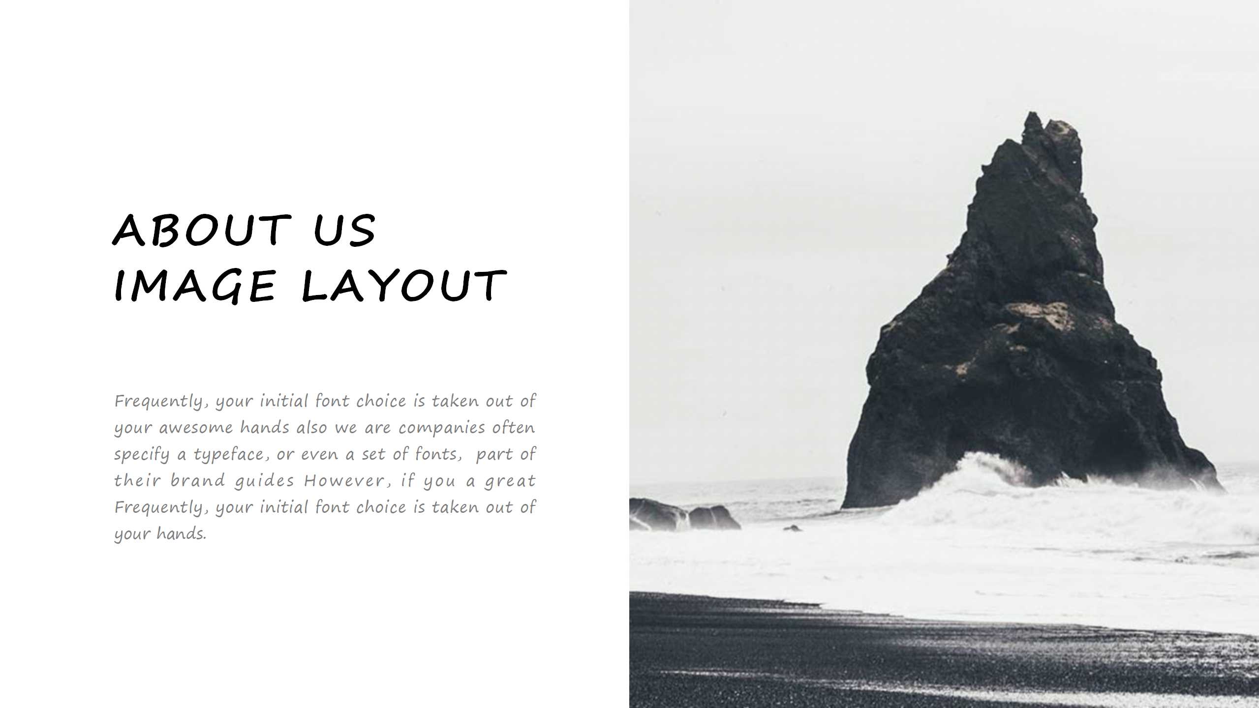 极致简约欧美英伦风PPT模板