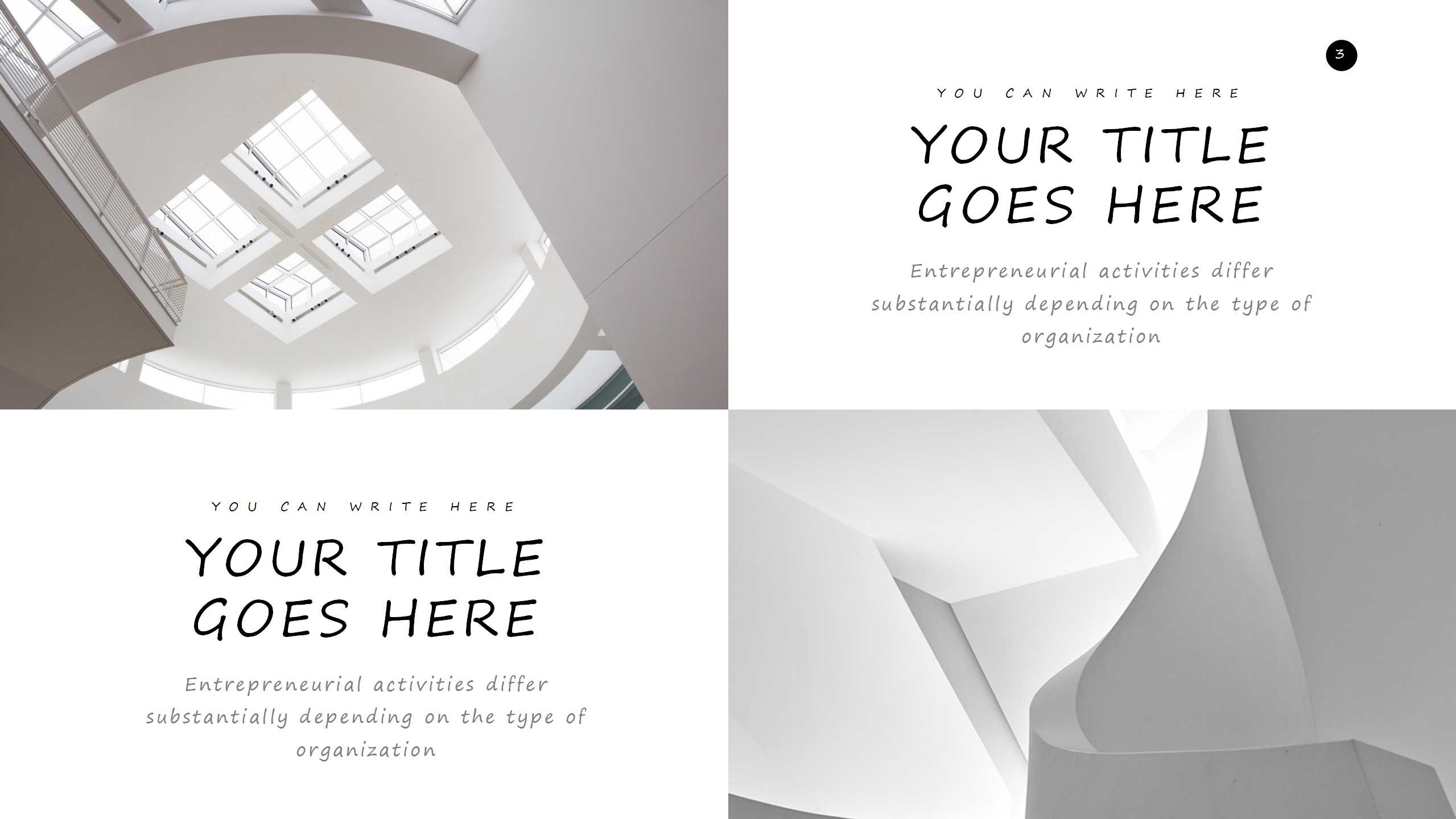 创意欧美风工作计划ppt模板