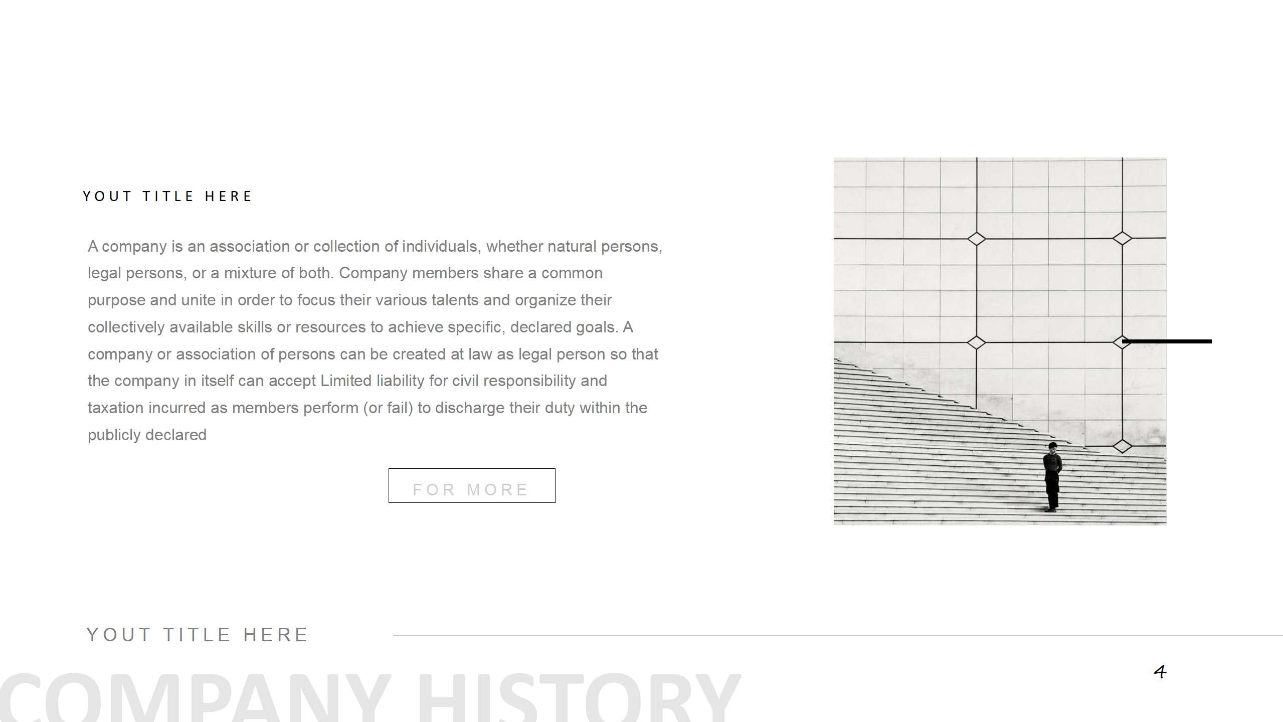 简约欧美风爱心公益宣传ppt模板