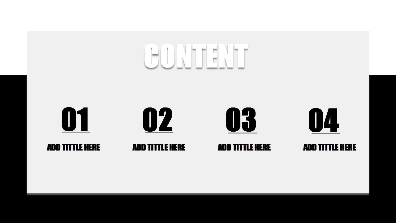 国外PPT模板（黑色背景）