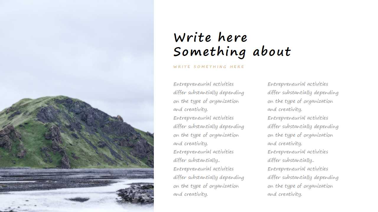 清新唯美欧美风格年终工作总结ppt模板