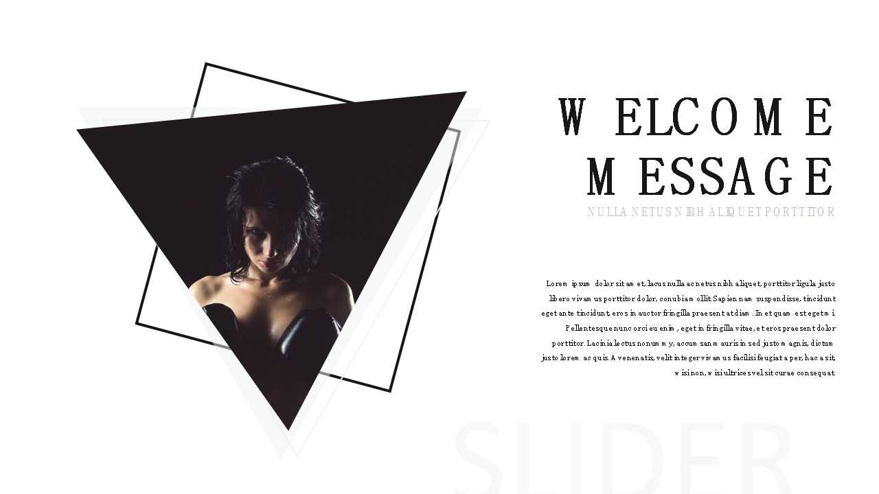 国外黑暗幻灯片模板