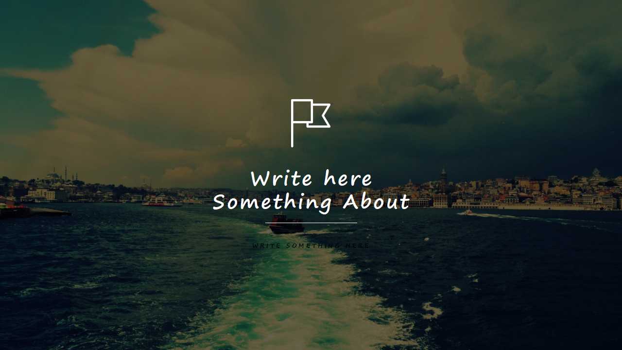 清新唯美欧美风格年终工作总结ppt模板