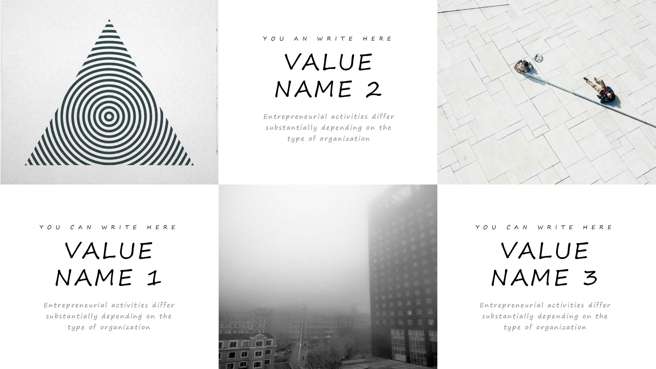 创意欧美风工作计划ppt模板