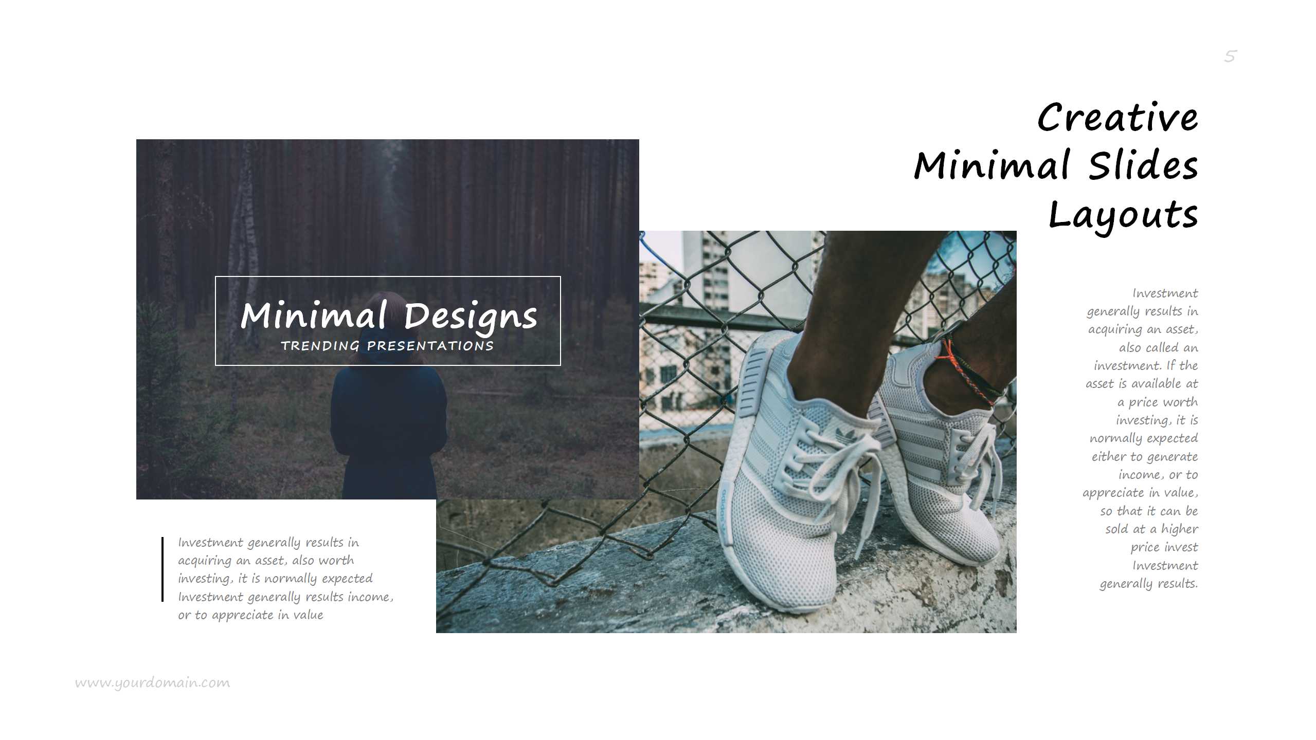 精美欧美风汇报ppt模板