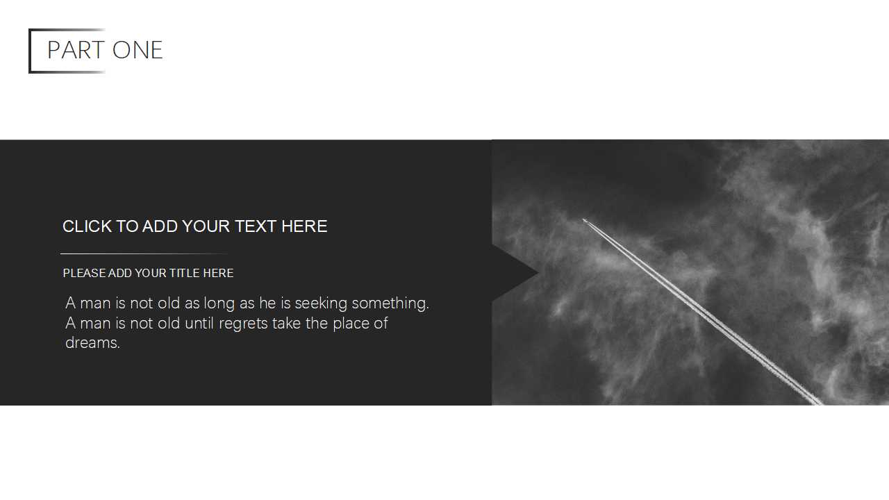 黑色时尚国外ppt模板