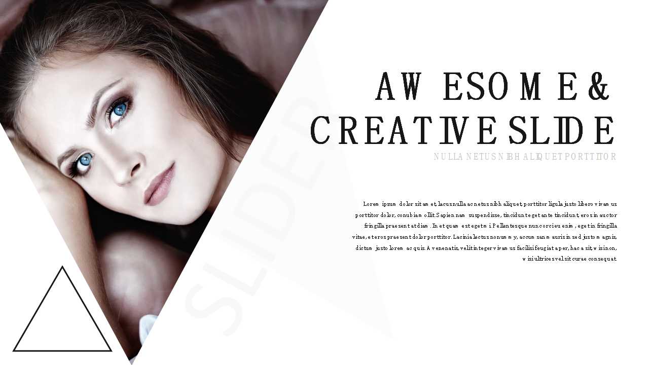 国外黑暗幻灯片模板