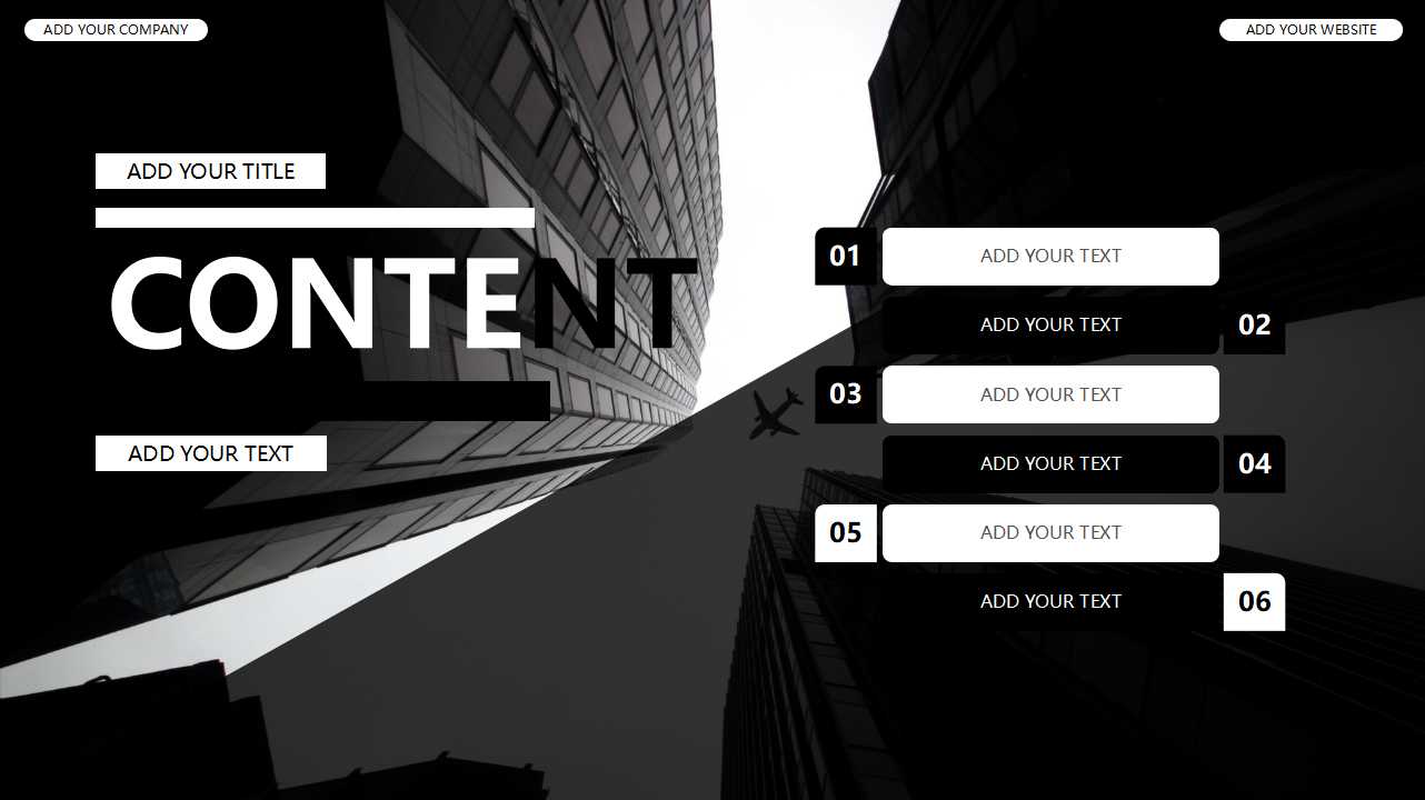 小清新国外通用PPT模板