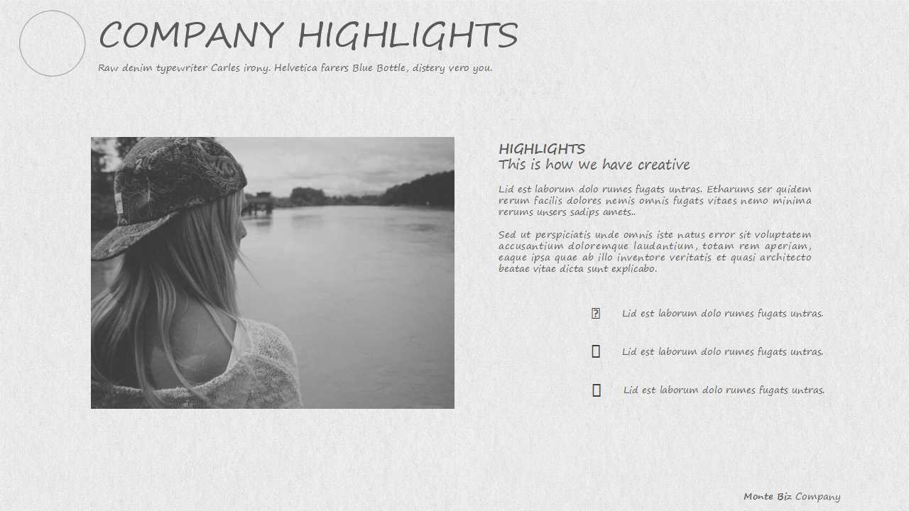 时尚欧美风年终总结ppt模板