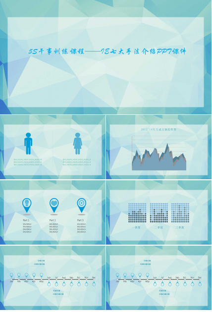 5S干事训练课程——IE七大手法介绍PPT课件