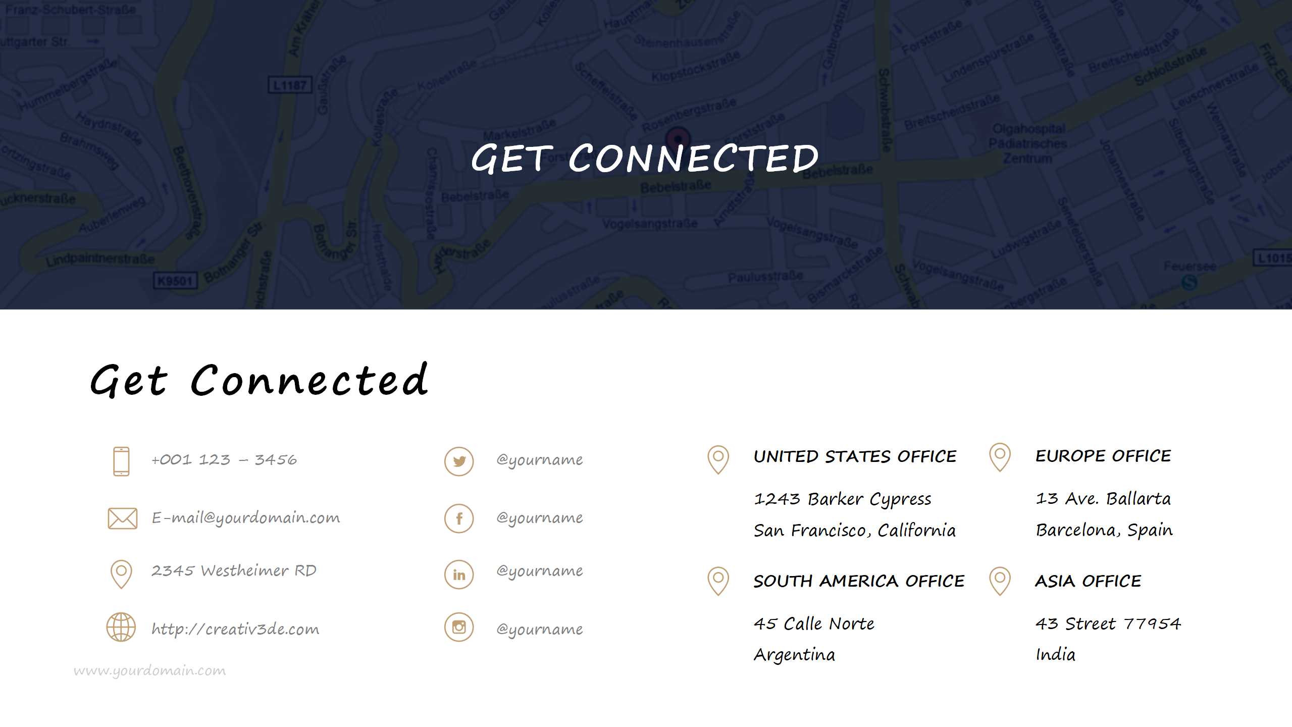 精美欧美风汇报ppt模板