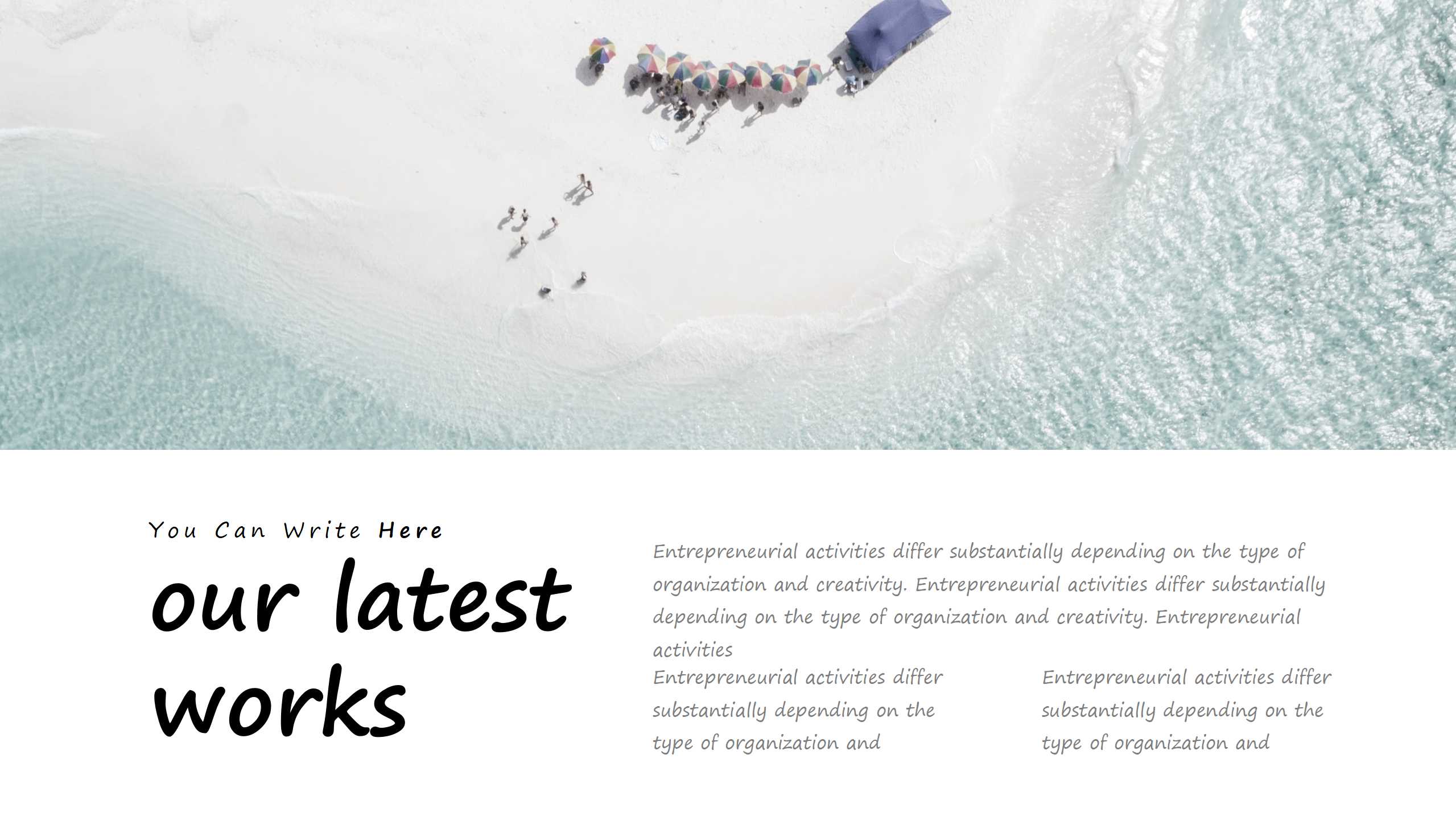 棕色高端欧美风大气简约现代音乐主题ppt模板