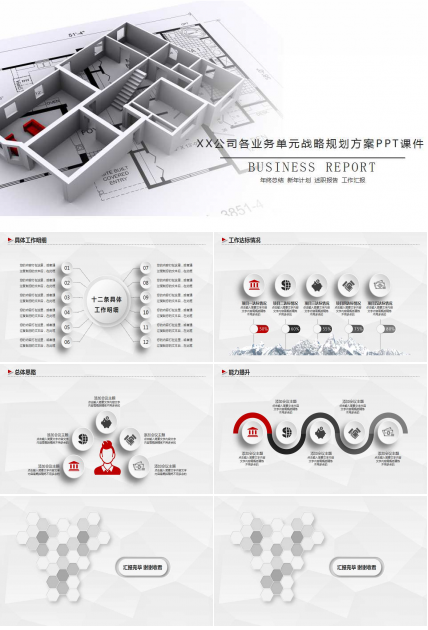 XX公司各业务单元战略规划方案PPT课件