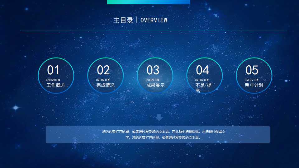 ios朦胧欧美风格工作汇报ppt模板