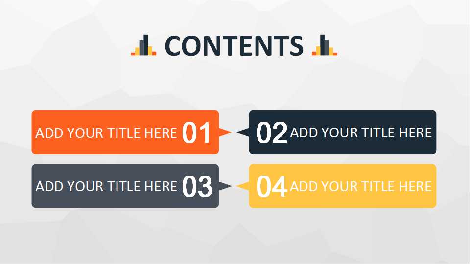 多图表PPT背景之商务PPT模板