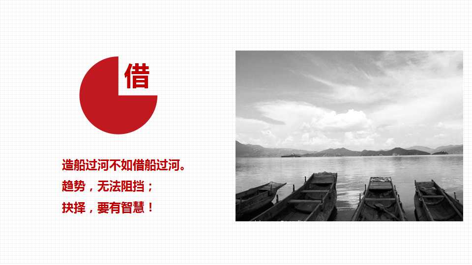 工作汇报简洁商务PPT模板