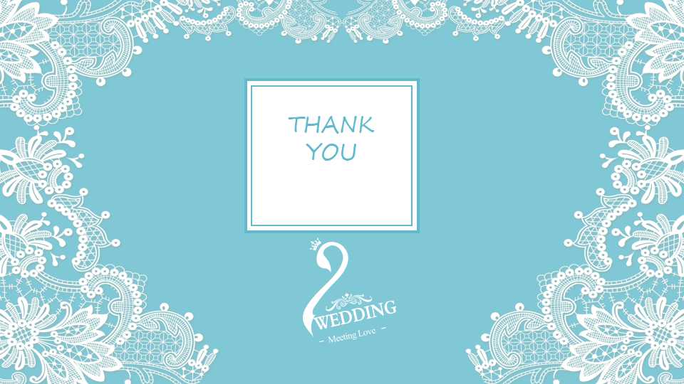 婚礼PPT模板下载之百年好合