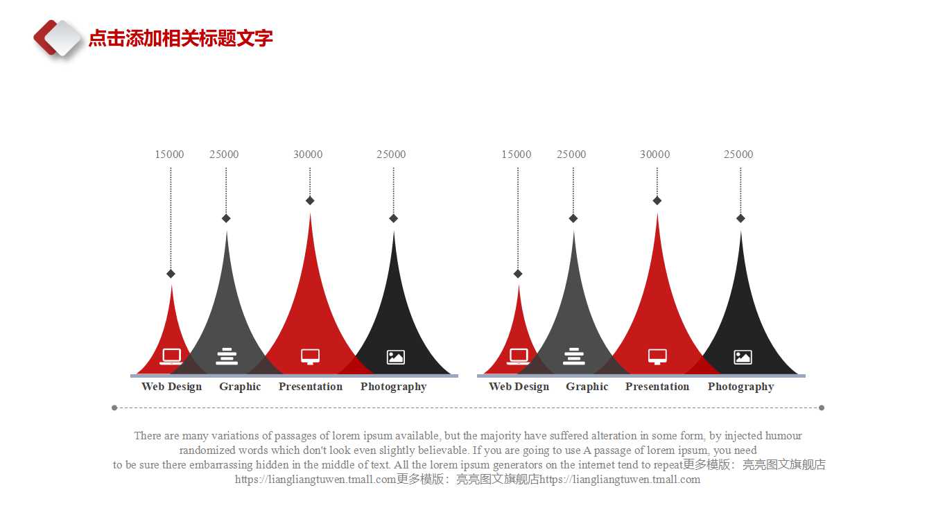 科技水滴PPT模板背景