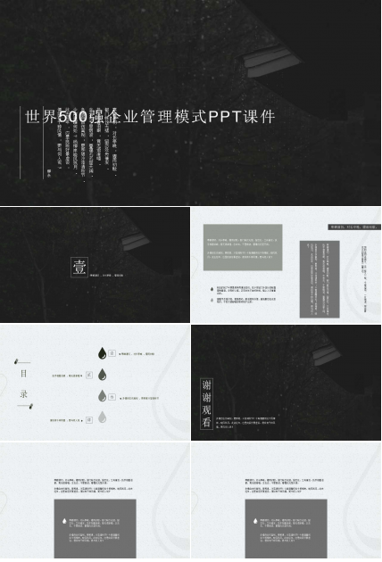 世界500强企业管理模式PPT课件