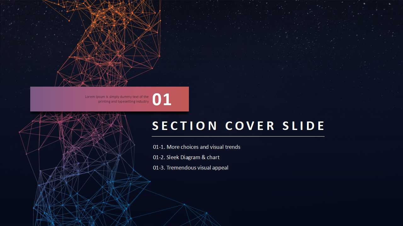 教育背景科技类PPT模板