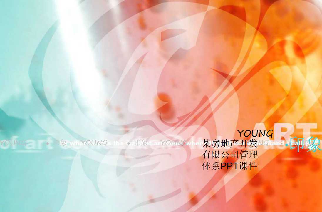 某房地产开发有限公司管理体系PPT课件