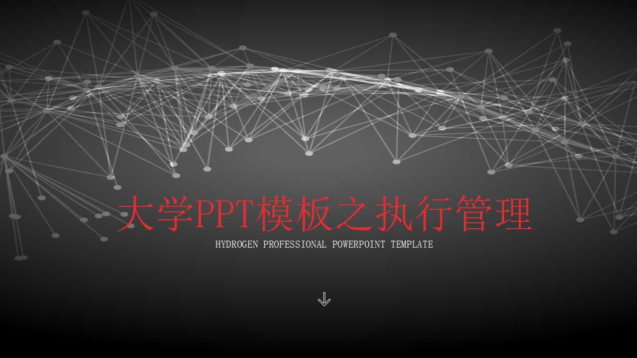 大学PPT模板之执行管理