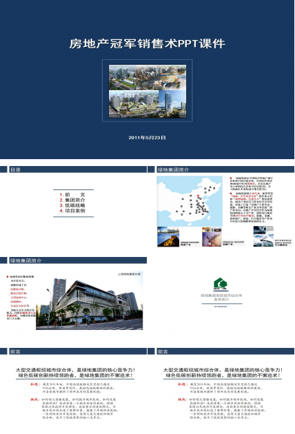 房地产冠军销售术PPT课件