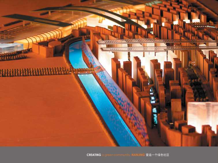 建筑图案PPT模板免费下载