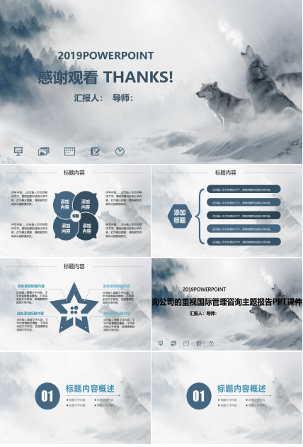 国际某知名咨询公司的重视国际管理咨询主题报告PPT课件