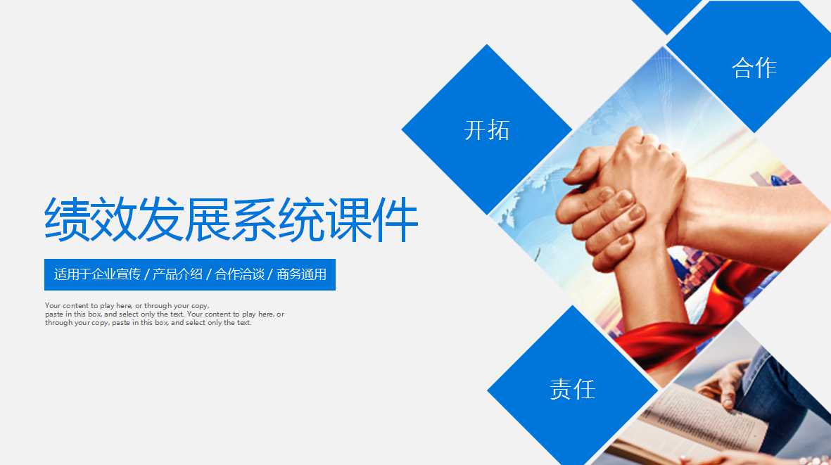 绩效发展系统PPT课件一