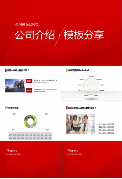 联合商业计划模板PPT课件