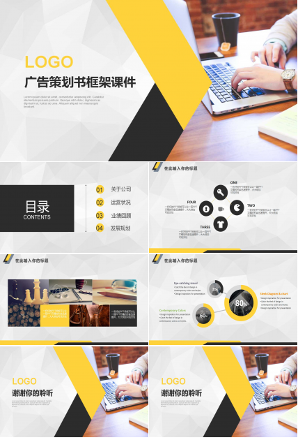 广告写作-广告策划书框架PPT课件